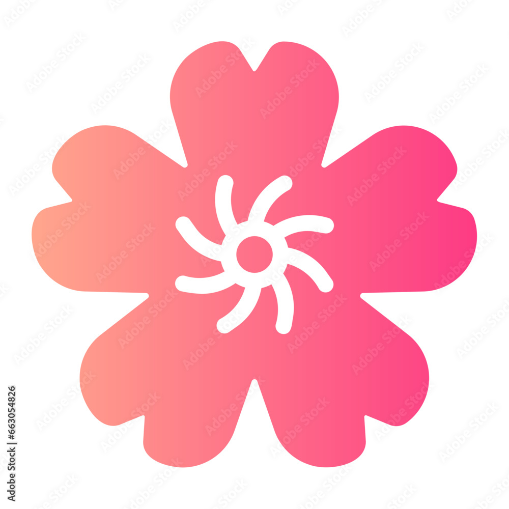 sakura gradient icon sakura gradient icon