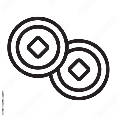 yen line icon