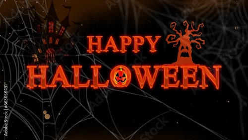 Dripping happy halloween

