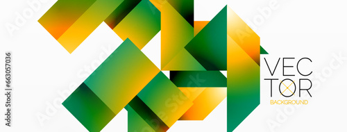 Minimalist elegance - lines, squares, triangles converge on white. Geometry essence showcased in serene harmony. Harmonizing essential shapes on a pristine backdrop