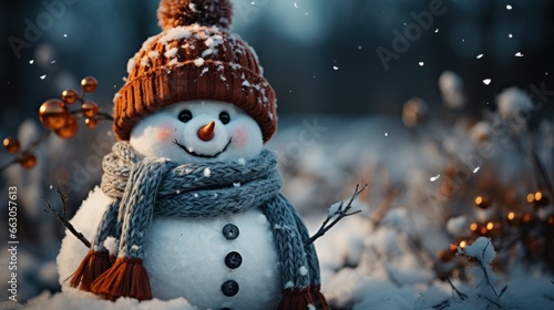 christmas snowman, winter theme, christmas background and wallpaper