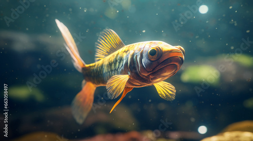 fish in aquarium © ArtProduction