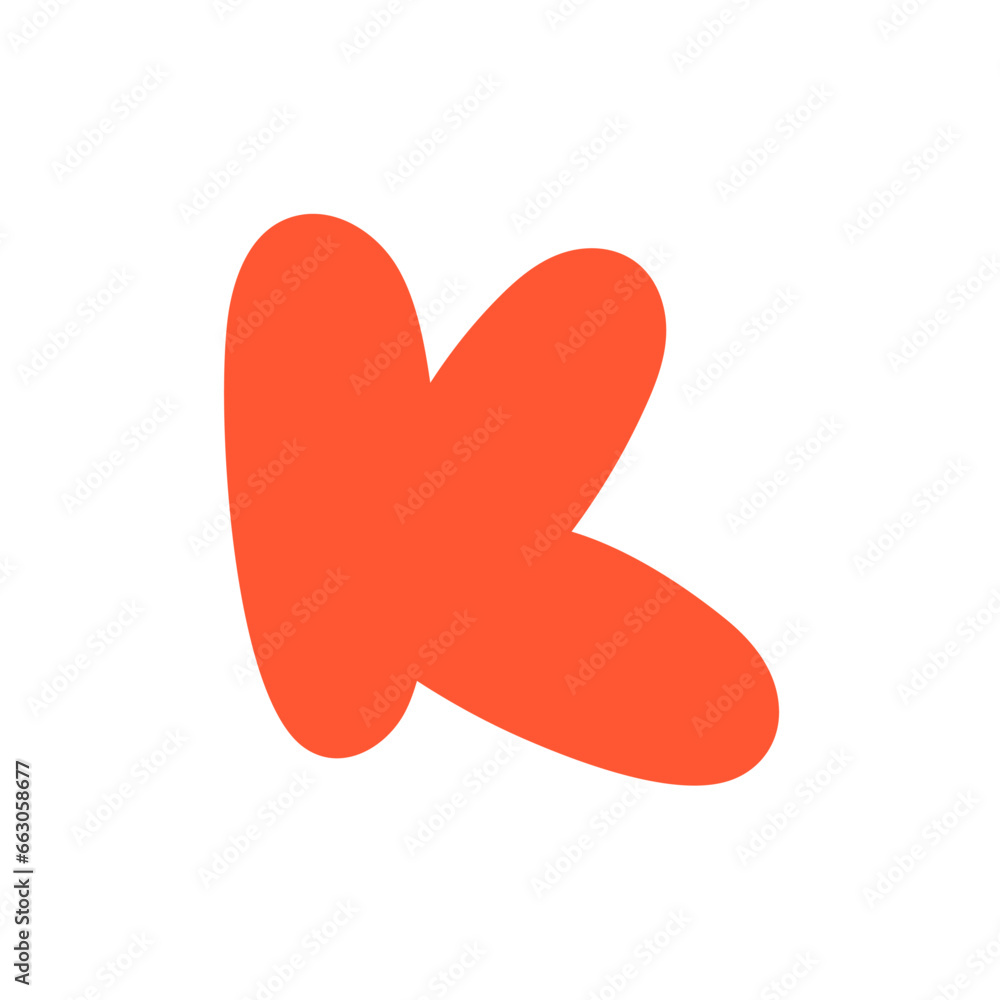 initial letter logo K initial company icon business logo background illustration initial letter logo K initial company icon business logo background illustration