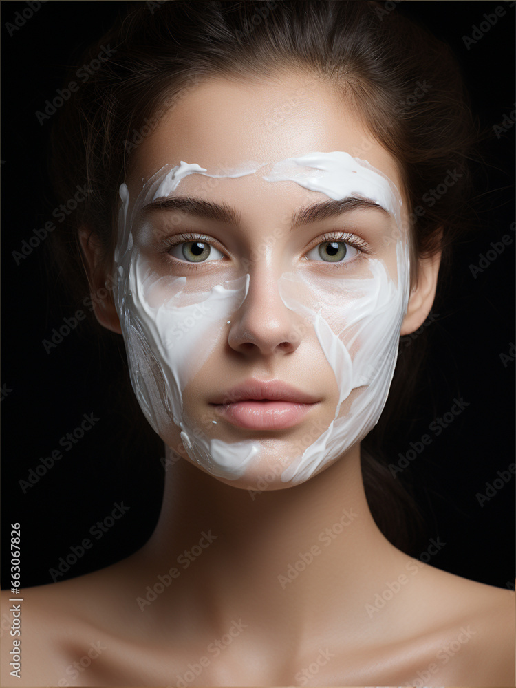 Beautiful Young Woman applying facial cream. fresh Healthy Skin, Beauty Cosmetics and Facial treatment. Beautiful Young Woman applying facial cream. fresh Healthy Skin, Beauty Cosmetics and Facial treatment.