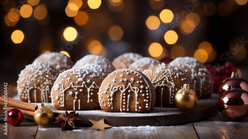 christmas gingerbread cookies © nadunprabodana