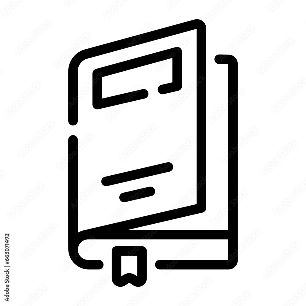 library Line Icon library Line Icon