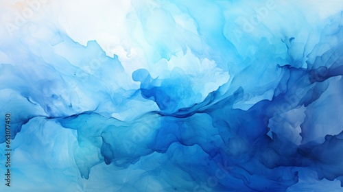 Blue Watercolor Abstract Background, Background Image,Desktop Wallpaper Backgrounds, Hd