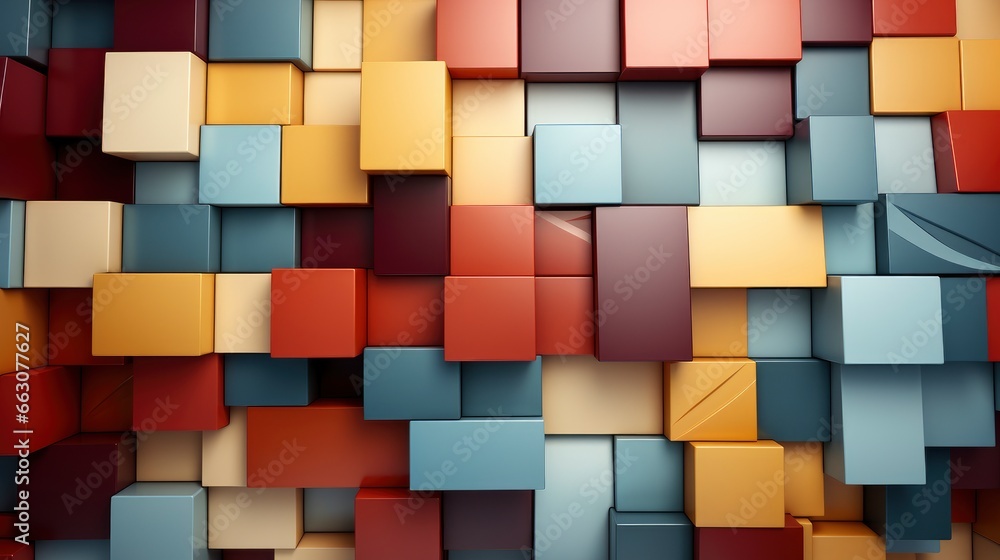 Fototapeta premium Colorful Geometric Background Flat Design Background Image,Desktop Wallpaper Backgrounds, Hd