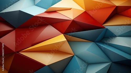 Colorful Geometric Background Flat Design Background Image Desktop Wallpaper Backgrounds  Hd