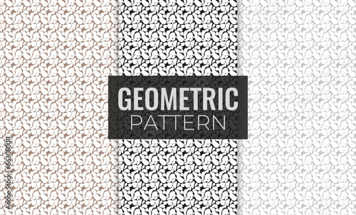  modern geometric background - seamless texture pattern design photo