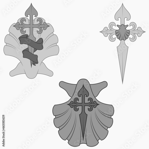 Christian symbology of the apostle Santiago