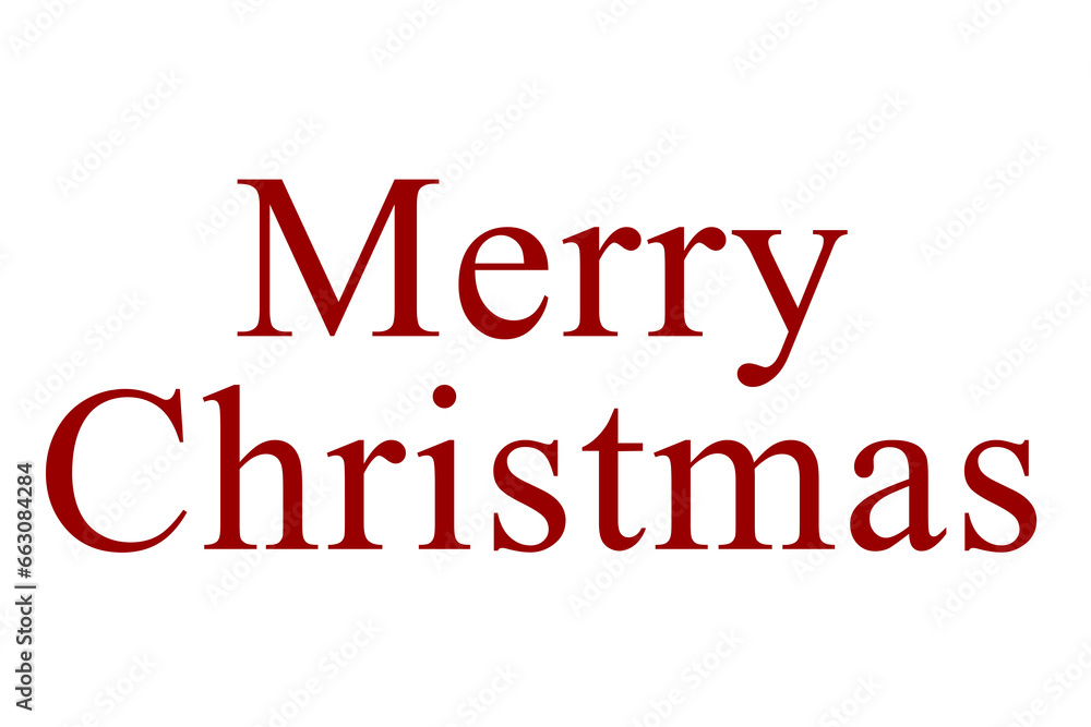 Digital png text of merry christmas on transparent background