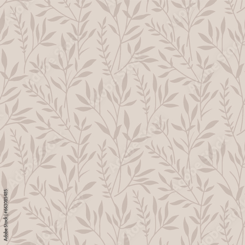 seamless background with bamboo