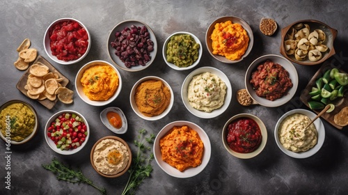 Enhance Your Culinary Masterpiece with Vibrant and Flavourful Spice Assortment for Healthy and Spicy Cooking, generative AI