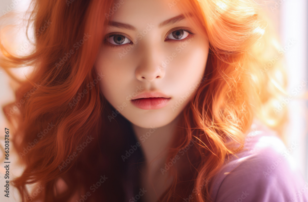 Portrait of an attractive Korean young woman Portrait of an attractive Korean young woman
