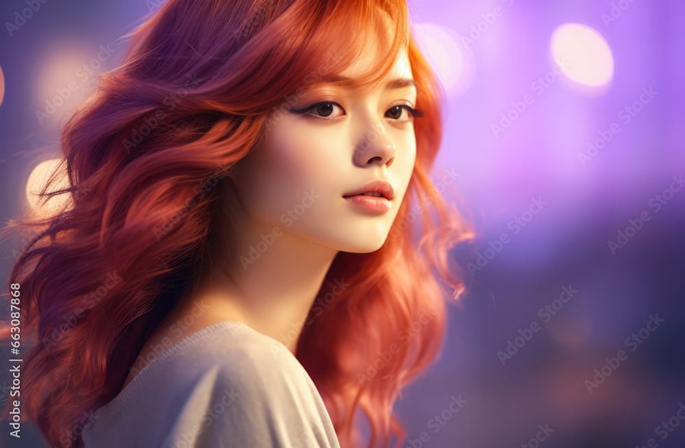 Portrait of an attractive Korean young woman Portrait of an attractive Korean young woman
