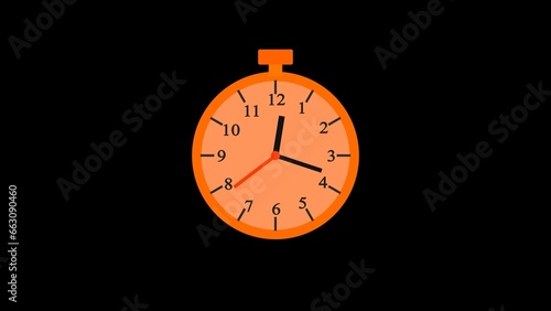 Wallpaper Mural abstract beautiful analog clock illustration 4k  Torontodigital.ca