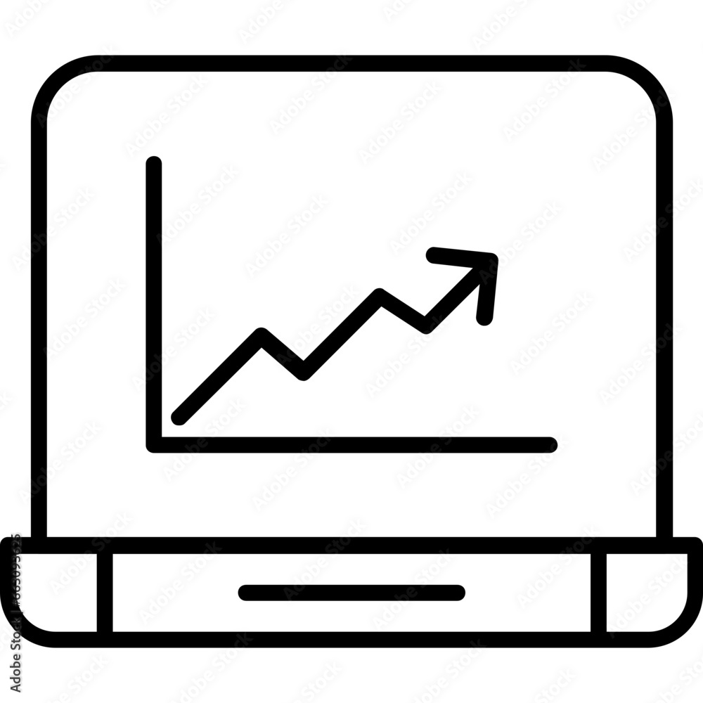 Progress Chart Icon Progress Chart Icon