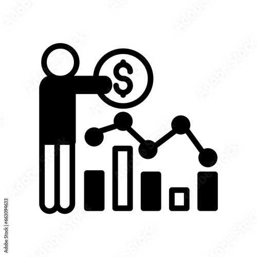Wealth icon in vector. Illustration
