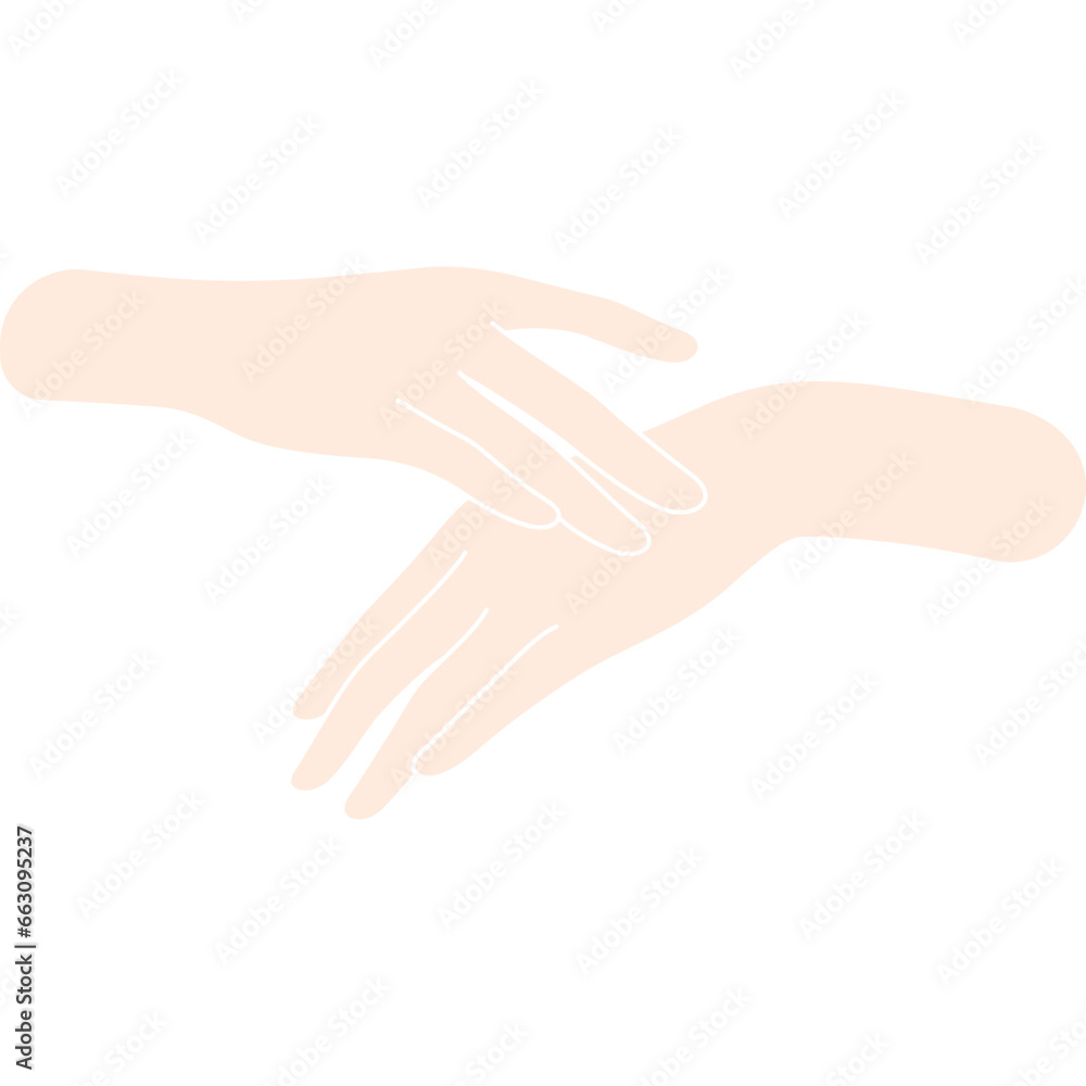 human hand female applying moisturizer silhouette minimalist
