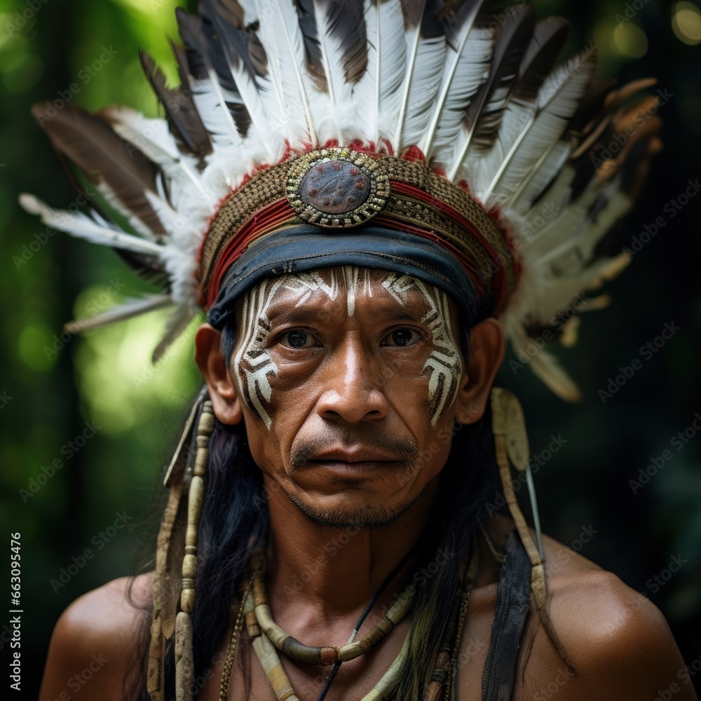 native Indian portrait