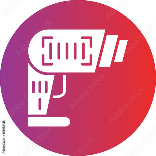 Vector Design Barcode Scanner Icon Style
