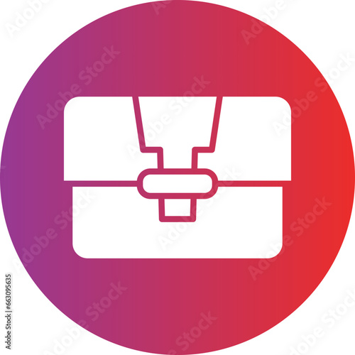 Vector Design Clutch Bag Icon Style