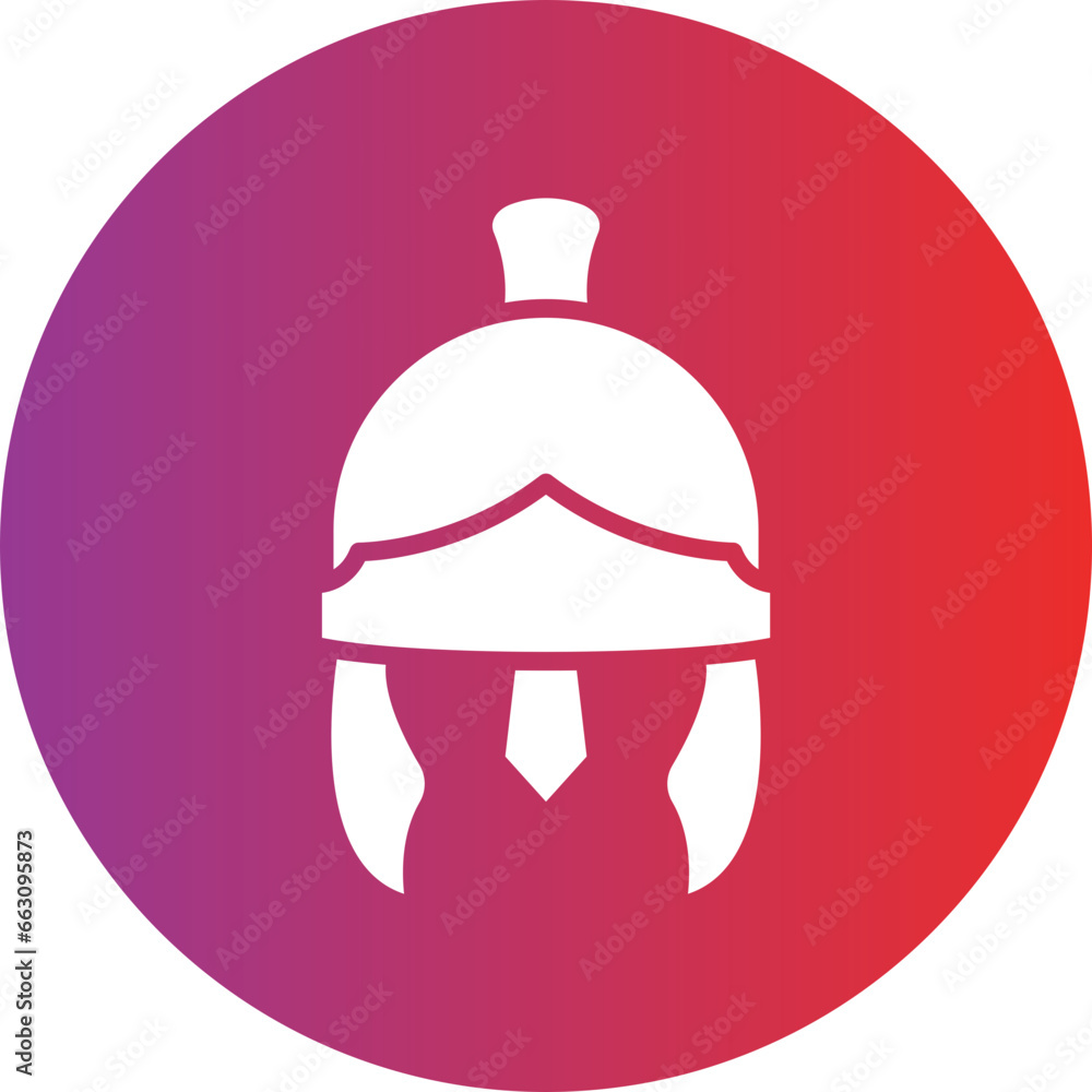 Vector Design Roman Helmet Icon Style Vector Design Roman Helmet Icon Style