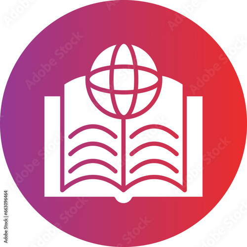 Vector Design Encyclopedia Icon Style