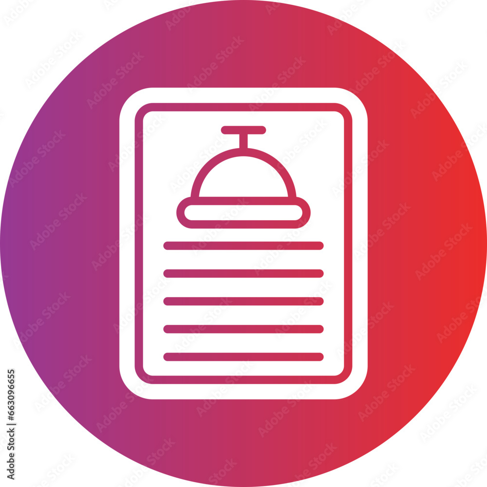 Vector Design Daily Menu Icon Style Vector Design Daily Menu Icon Style