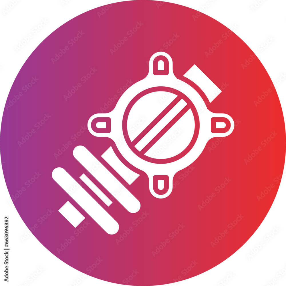 Vector Design Throttle Plate Icon Style Vector Design Throttle Plate Icon Style