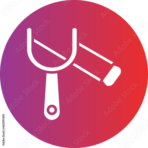 Vector Design Slingshot Icon Style