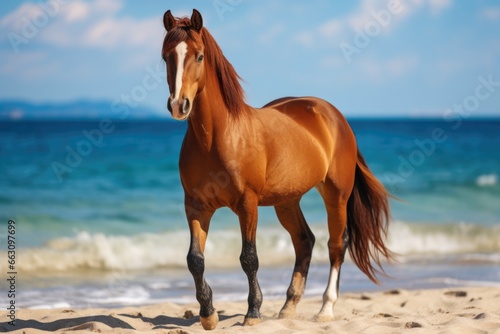 Horses background