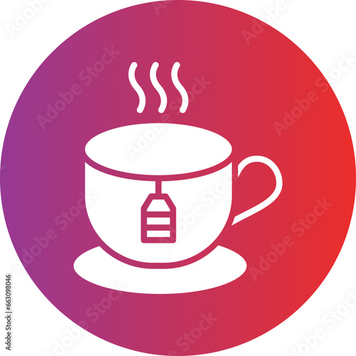 Vector Design Tea Icon Style