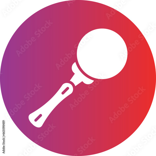 Vector Design Loupe Icon Style