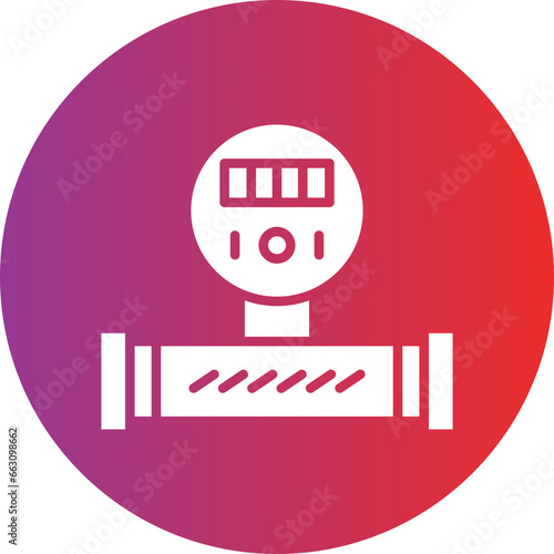Vector Design Water Meter Icon Style