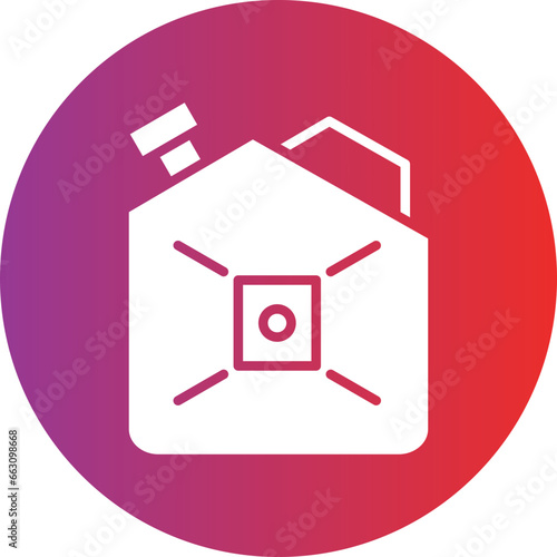 Vector Design Jerrycan Icon Style