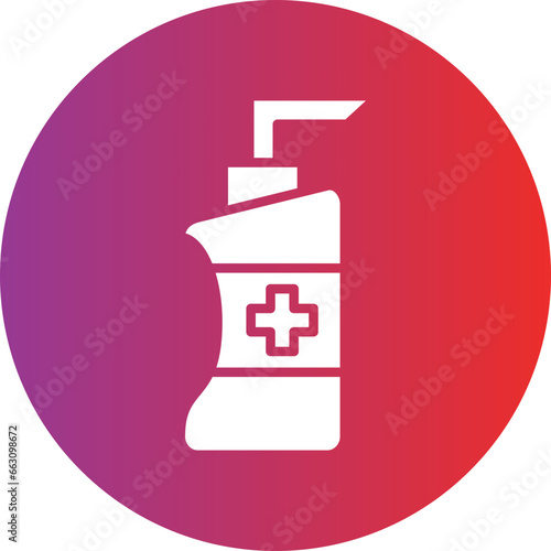 Vector Design Antiseptic Icon Style