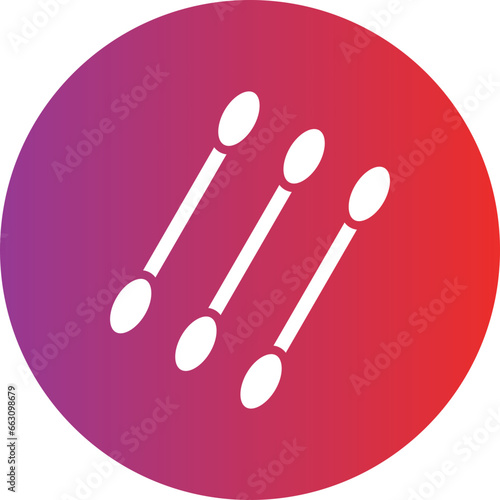 Vector Design Cotton Swabs Icon Style