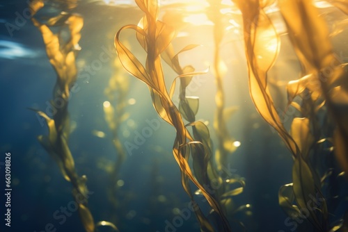 Kelp background photo