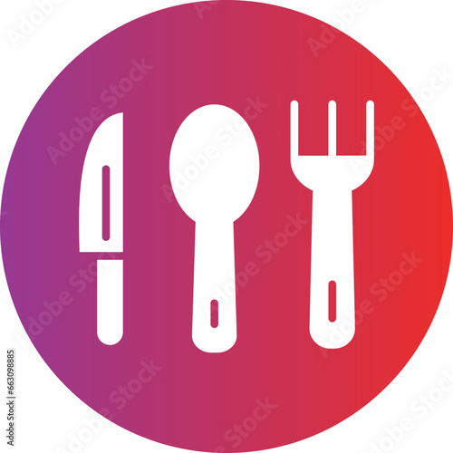 Vector Design Cutlery Icon Style