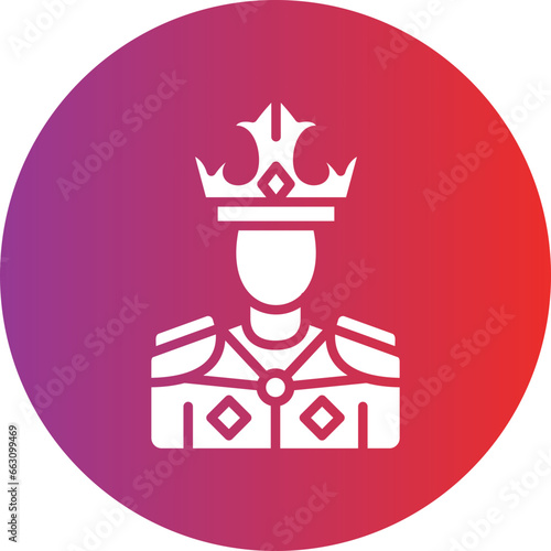 Vector Design King Icon Style