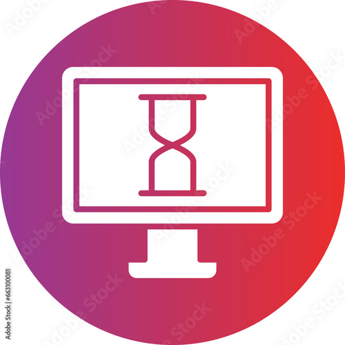 Vector Design Lag Icon Style
