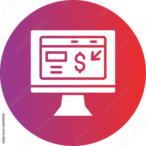 Vector Design Crowdfunding Portal Icon Style