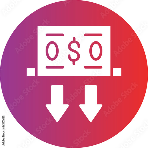 Vector Design Deposit Icon Style