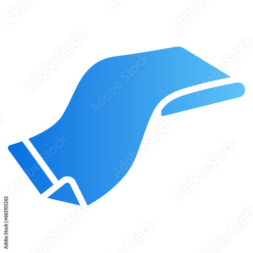 blanked gradient icon