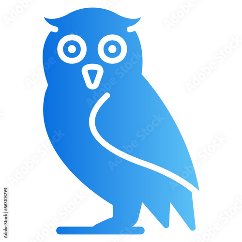 owl gradient icon