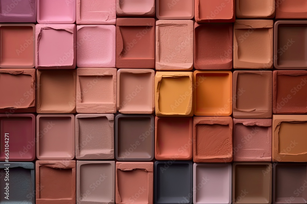 A stunning collection of makeup products A stunning collection of makeup products
