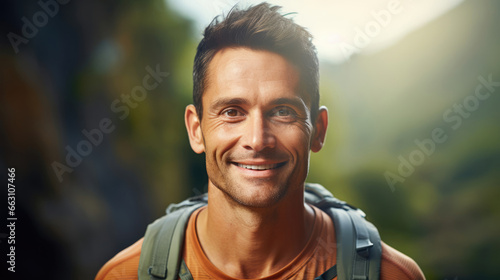 Headshot of a tour guide with a warm smile, eager to share knowledge and stories