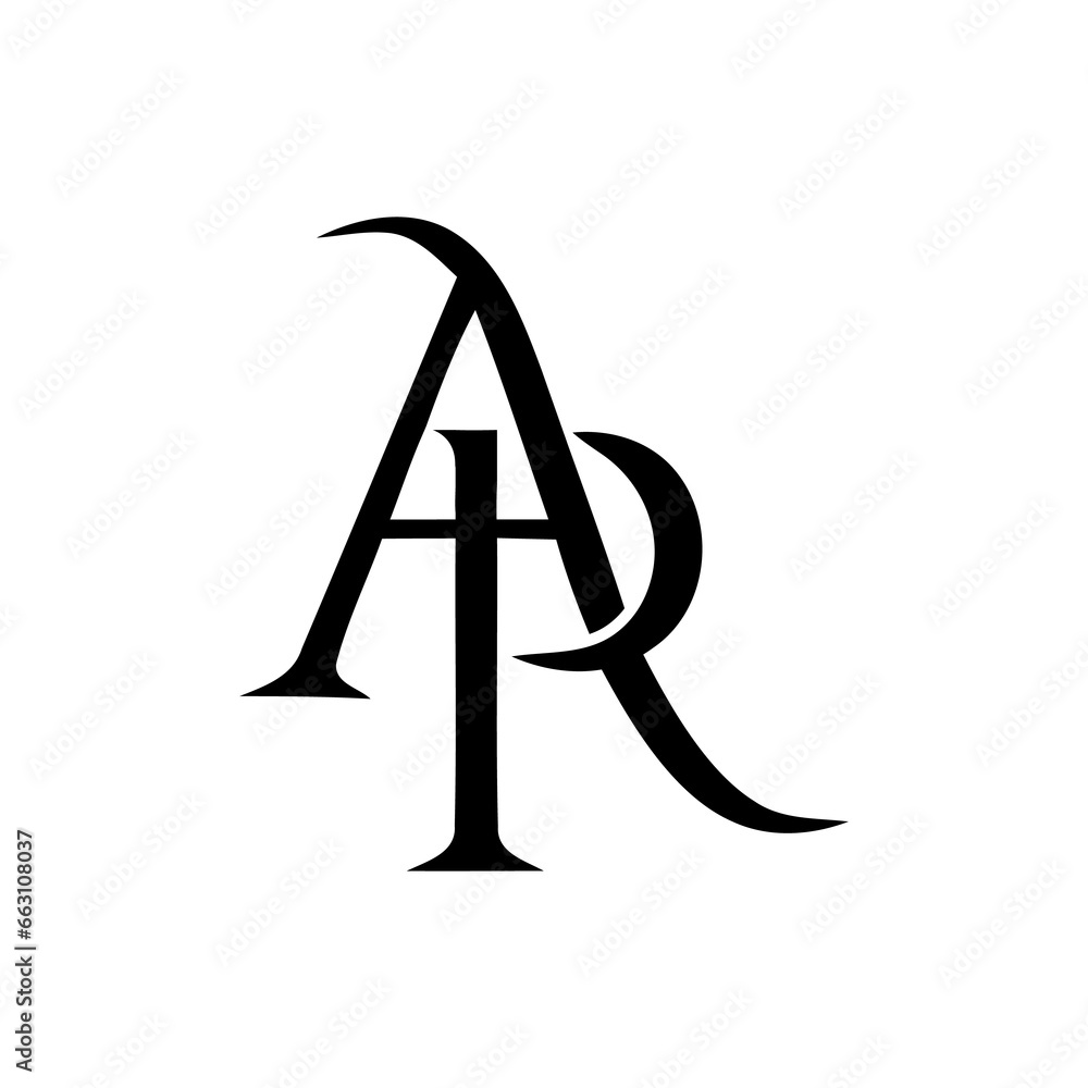 ar logo design ar logo design